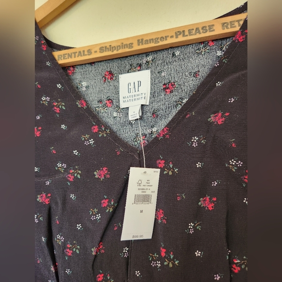 Gap Maternity Floral Dress Medium NWT - Picture 7 of 7